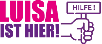 Logo der Kampagne „Luisa ist hier!“